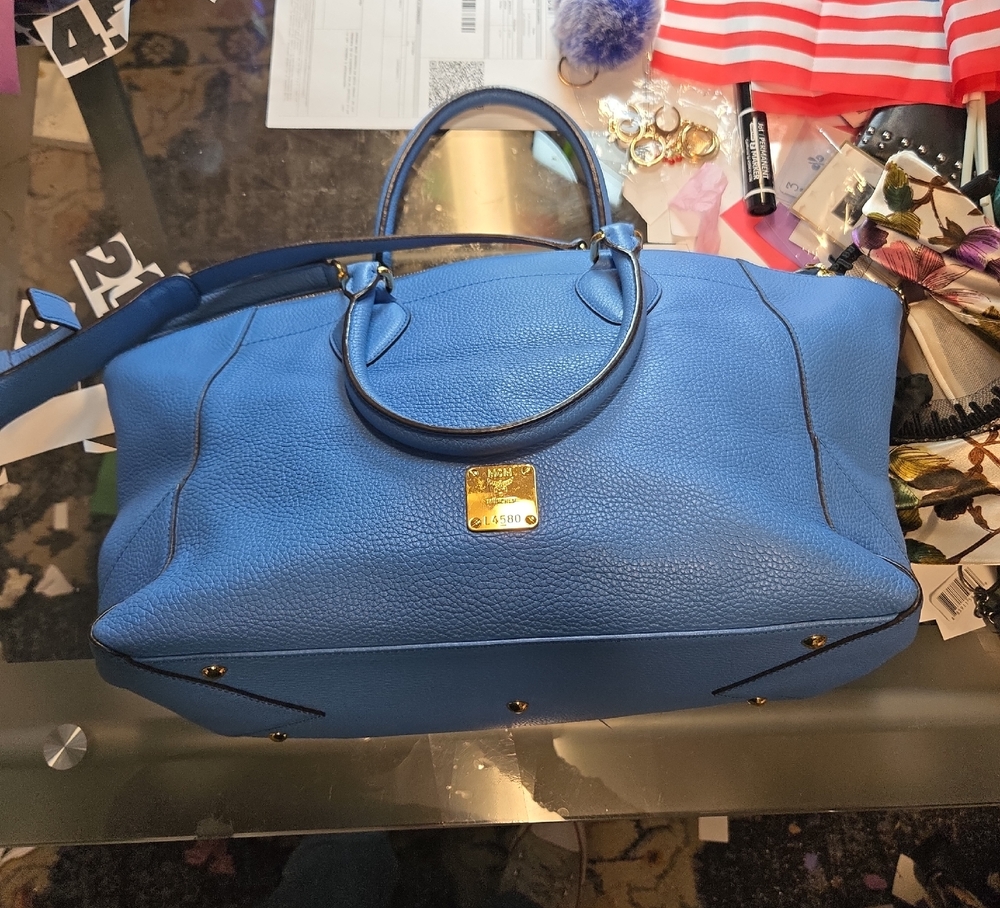 MCM TOTE.BUY TRU JULY AND VET A FREE ENTRY FOR THE GIVEAWAY NEVERFULL